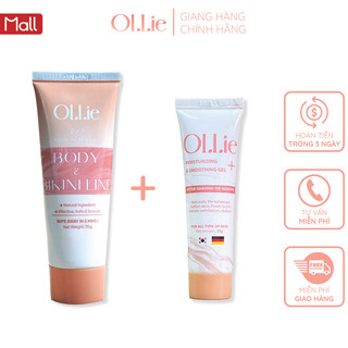  Combo 2 Kem tẩy lông OLLIE  tẩy lông vùng kín nách tay chân 70g 