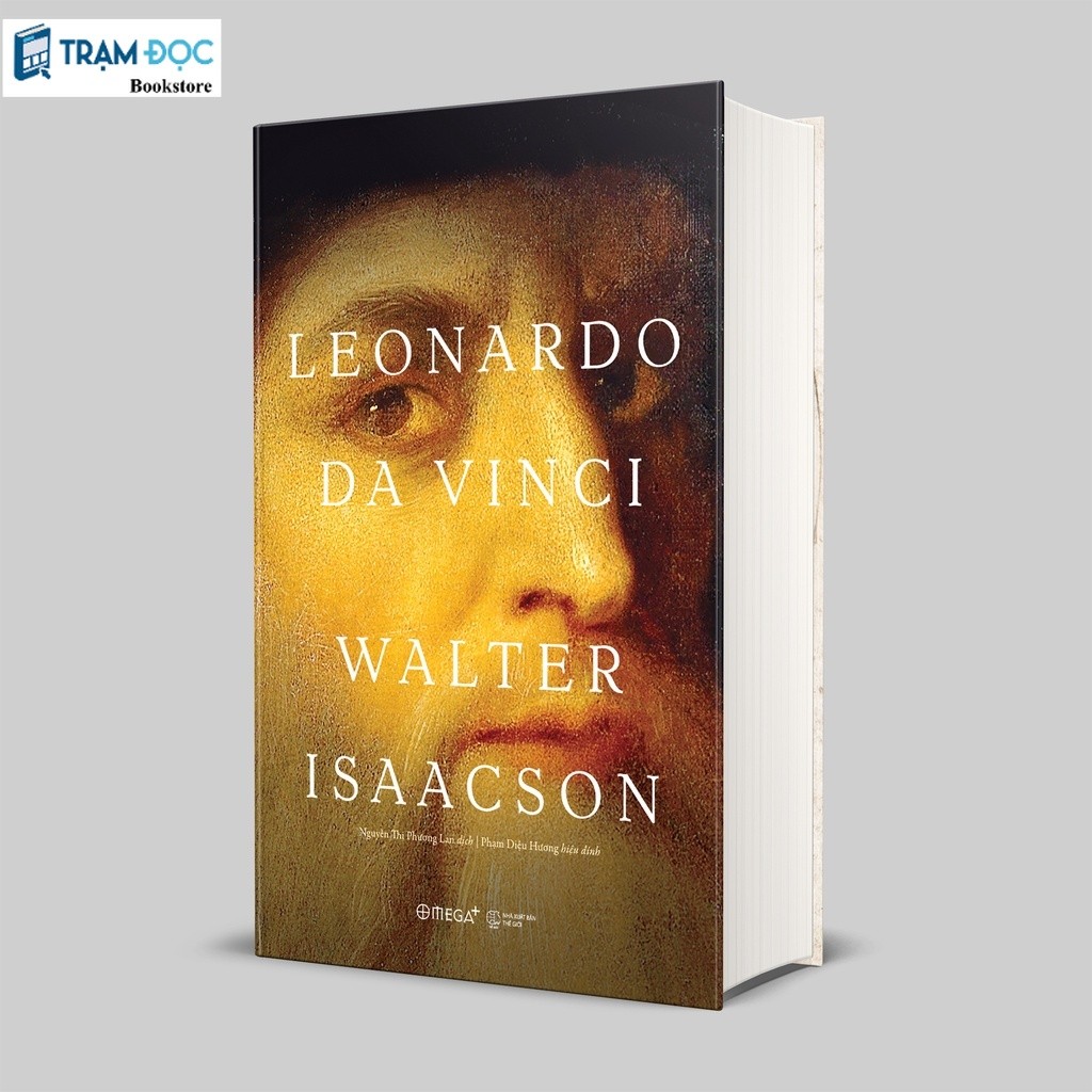 Sách- Tiểu sử Leonardo Da Vinci ( tái bản - bìa cứng áo ôm)