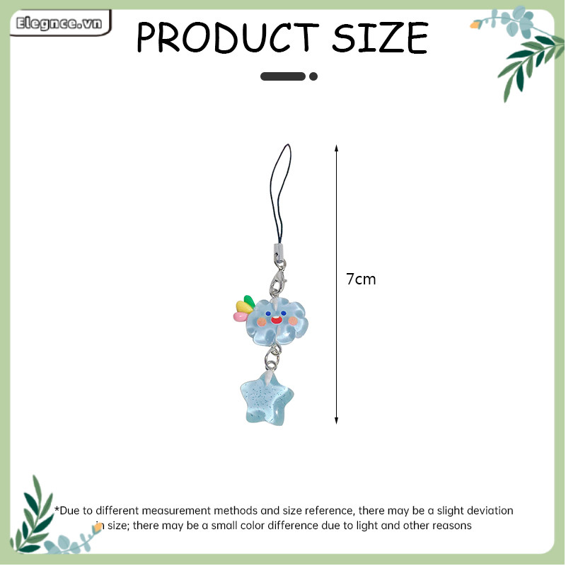 【Elevn】Dây đeo điện thoại hình ngôi sao mây dễ thương hình ba lô học sinh sáng tạo | BigBuy360 - bigbuy360.vn