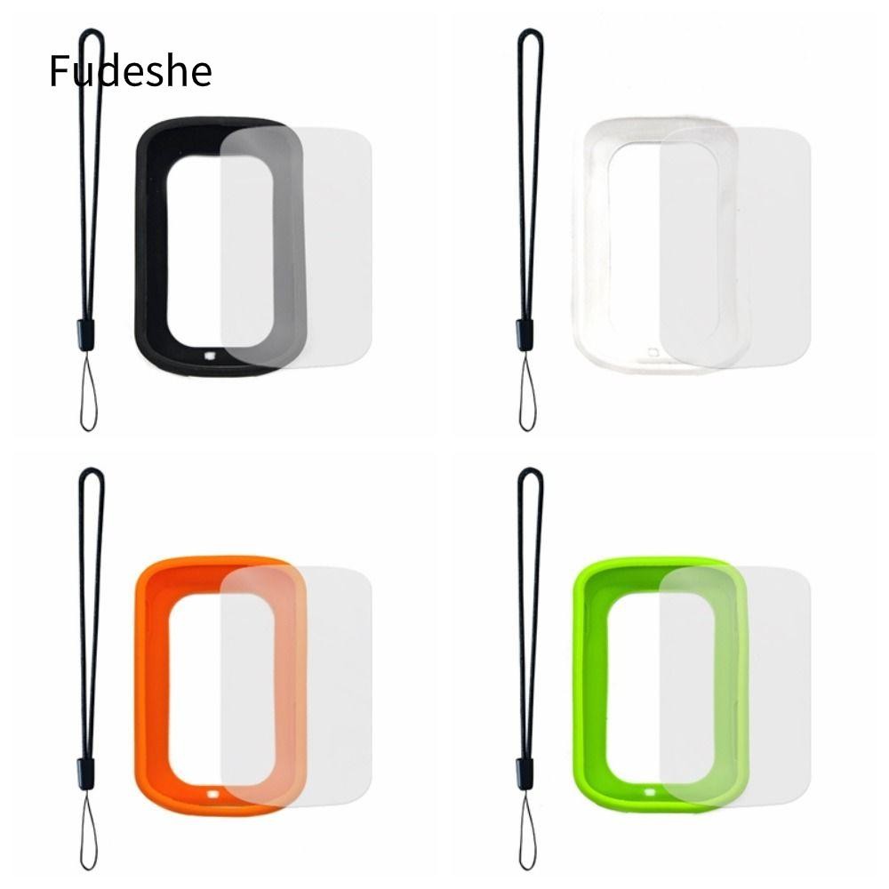 Vỏ bảo vệ FUDESHE, Máy tính GPS xe đạp silicon chống rơi, Phim màn hình chống sốc bền chống trầy xướ