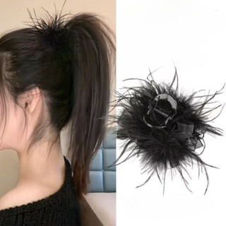  Kẹp tóc lông nơ 2025 Kẹp tóc dài 