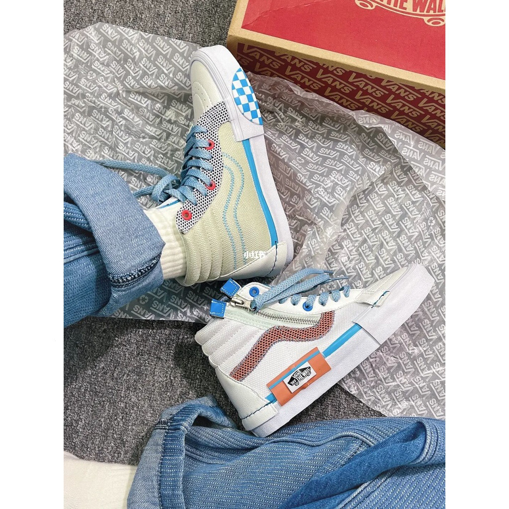 Giày Van Cổ Cao Cấp Vans Dành Cho Nữ Và Nam Cổ Điển Off Wall-55