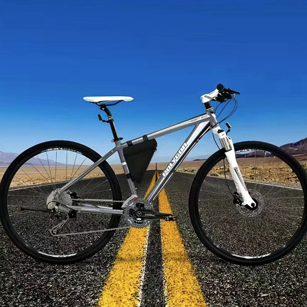 Bicycle triangle car bag straps can be hung bicycle storage bag large capacity bicycle bag