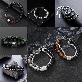  Vòng tay chuỗi hạt cườm nam nữ thép titan không gỉ lắc tay đẹp cá tính độc đáo chuỗi hạt y2k đẹp NG.BLUE 