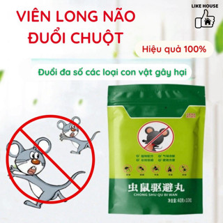   Gói 10 Viên  Long Não Đuổi Chuột Gián Hiệu Quả 365 Ngày Không Gây Độc Hại An Toàn LIKE - VDC01 
