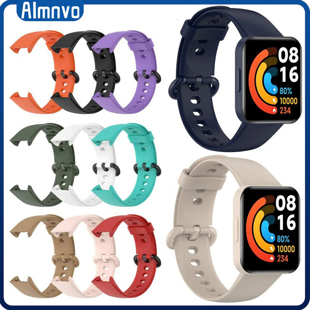 Dây Đeo Trang Chủ Cho Redmi Watch 2 Lite/ Xiaomi Mi Watch Lite 1 2 /Mi Poco Watch Phụ Kiện Dây Thể T