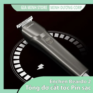 Tông Đơ Cắt Tóc Pin Sạc Enchen Beardo 2 – Công suất 5W, 1200 mAh, Thiết kế 4 Lược – Chính Hãng