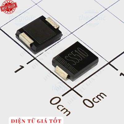[10 Cái]- SS510 SMC Schottky Barrier Diodes 100V 5A Điện Tử Giá Tốt 886