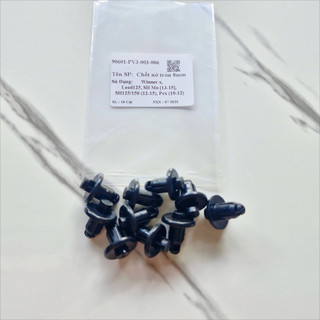 10 Chốt Nở Tròn 8mm Dùng Cho Winner X, Lead 125, SH Mode 2013-2015, SH 125/150 2012-2015, PCX 2010-2012  Phụ Tùng Xe Máy