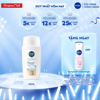 Sữa Chống Nắng NIVEA SUN Derma Blemish Control Kiềm Dầu Ngừa Mụn SPF50+ (40 ml) - 95147