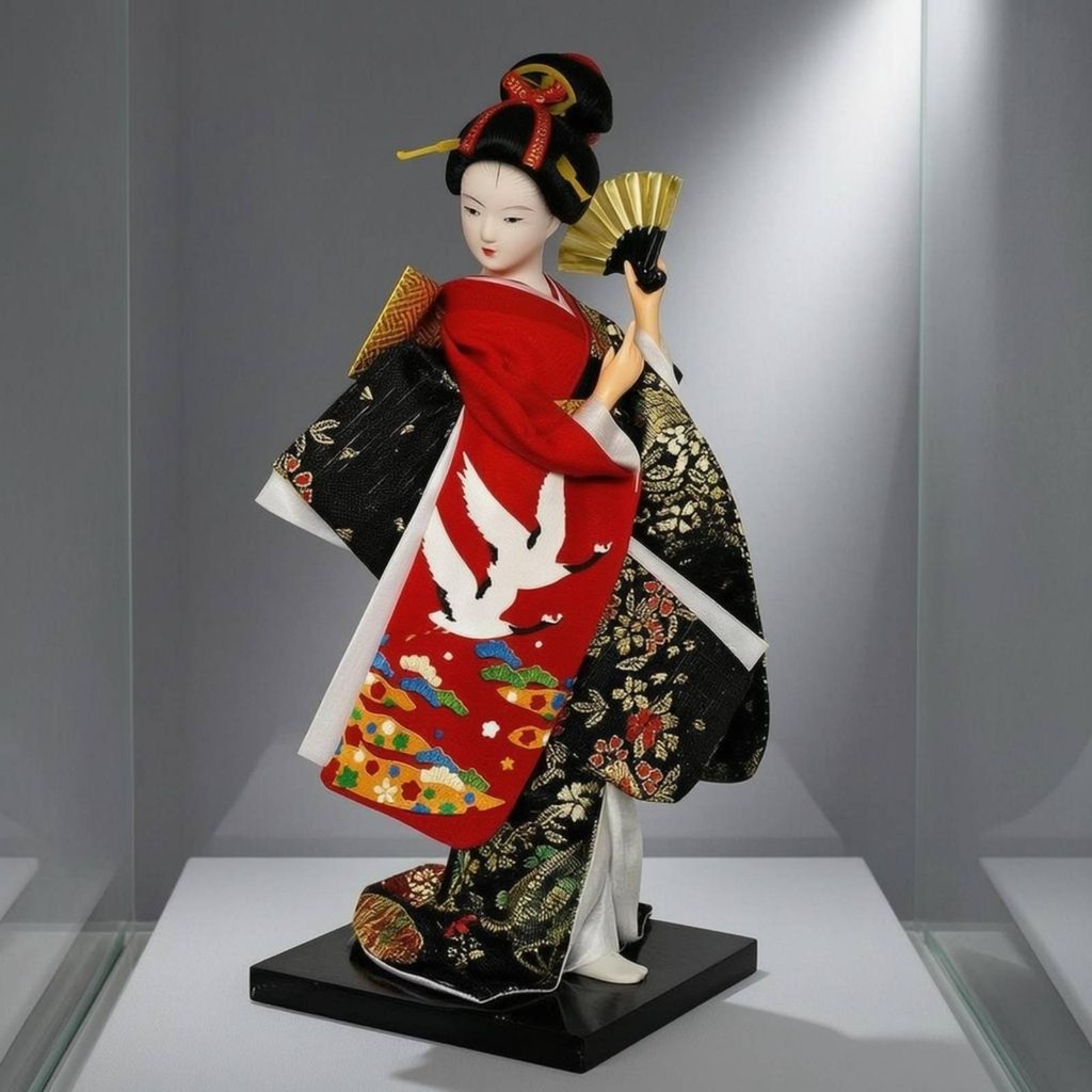 Kimono Geisha Hình Handmade Nhật Bản Geisha Búp Bê kimono Búp Bê Tay Bàn Trang Trí Quà Tặng
