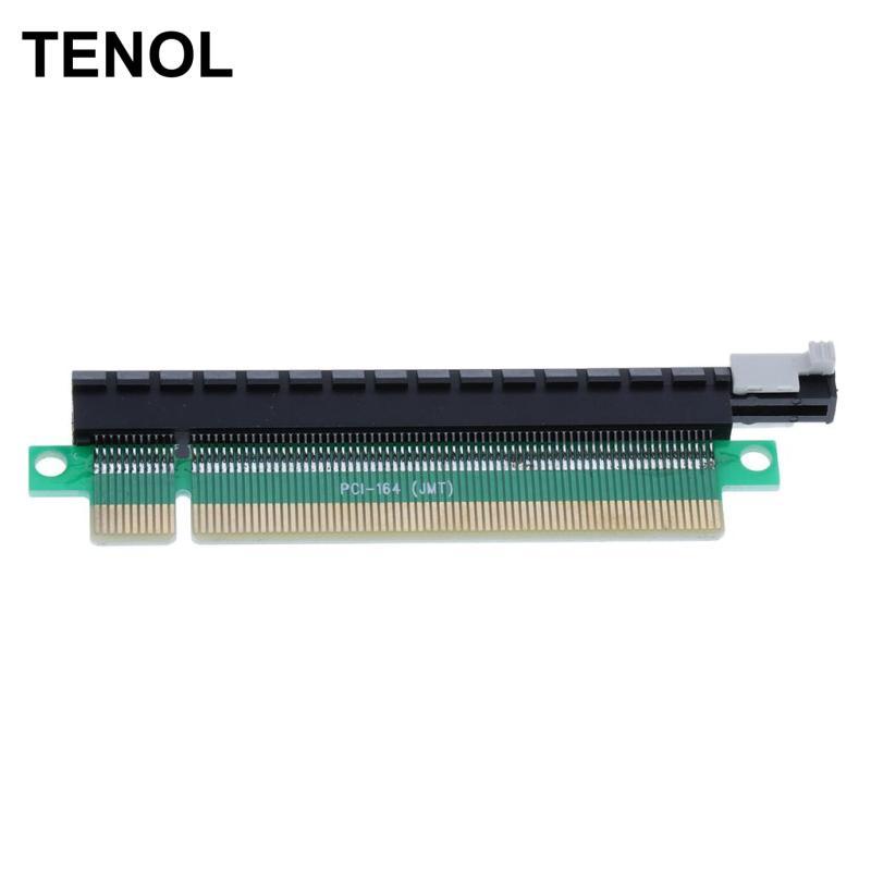 SiaBiced PCIE 16X Riser Card PCI-Express X16 Tấm bảo vệ thẻ Video Nam sang Nữ-Blue