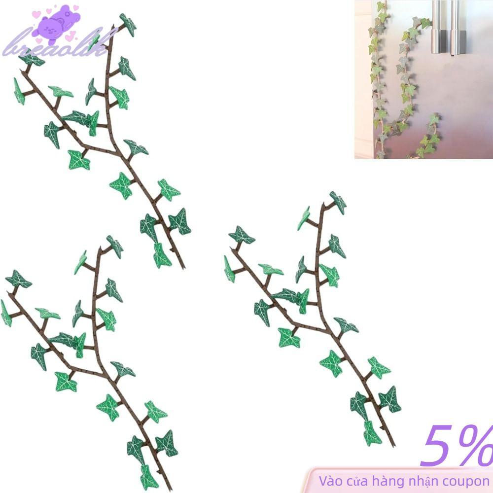 BREAOLIK15 Nam châm tủ lạnh Ivy tiếng Anh, với thân cây khớp nối Nam châm in hình Ivy, Nam châm tủ l
