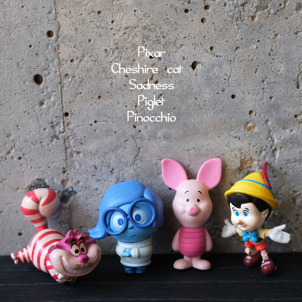 Số lượng lớn Phim hoạt hình Pixar dễ thương Lo lắng Miaomiao Mèo Heo con Heo con Pinocchio Hình Đồ t