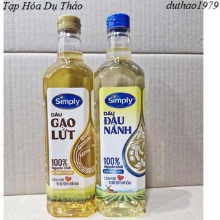 Dầu ăn Simply Đậu Nành 1 lít