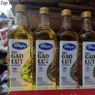 Dầu Gạo  Lứt / Đậu Nành Simply 1L