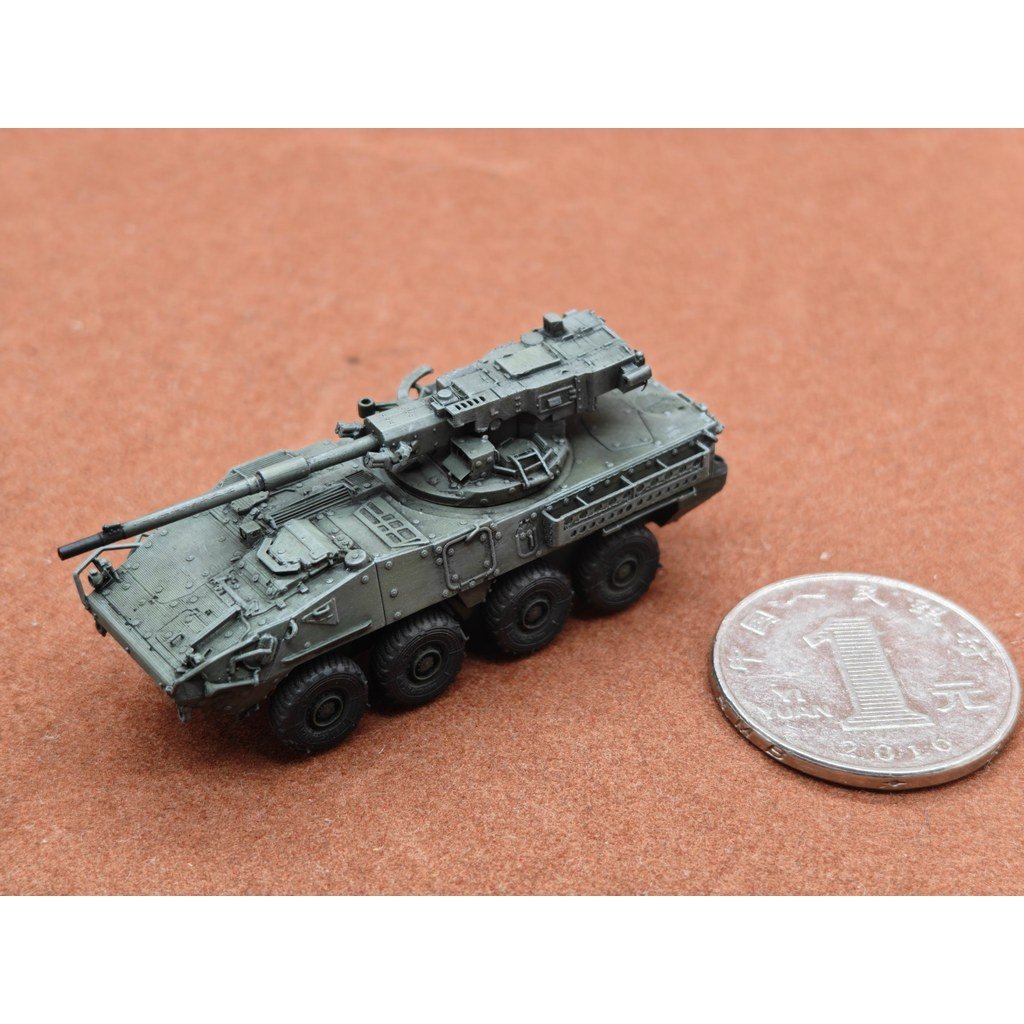 Poop Model m1128 Xe bọc thép tự chống đâm Mô hình in 3d Tĩnh 144 Quy mô Thành phẩm JHU2