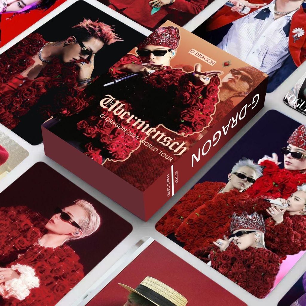 Set 55 lomo card Bigbang G-DRAGON - WORLD TOUR 2025