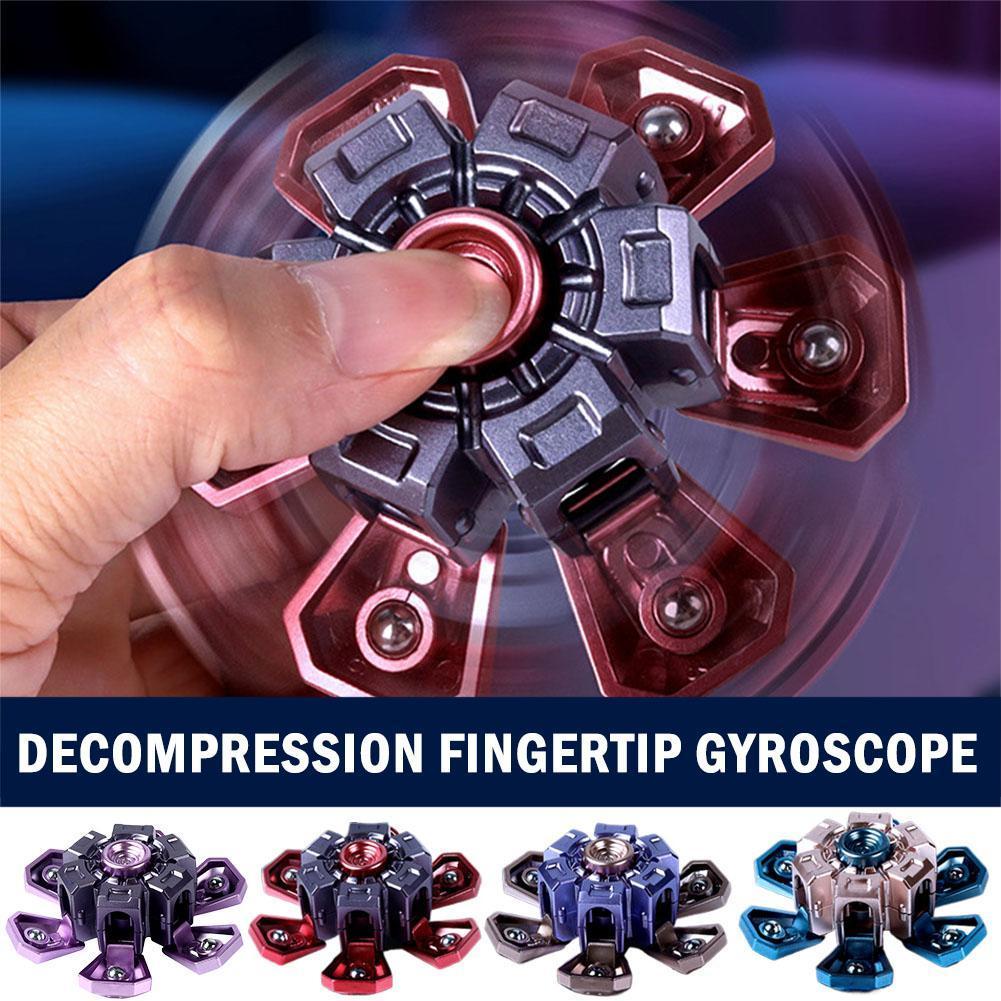Spinner Fidget Spinner Roulette Ngón tay Đồ chơi giảm căng thẳng N5o0