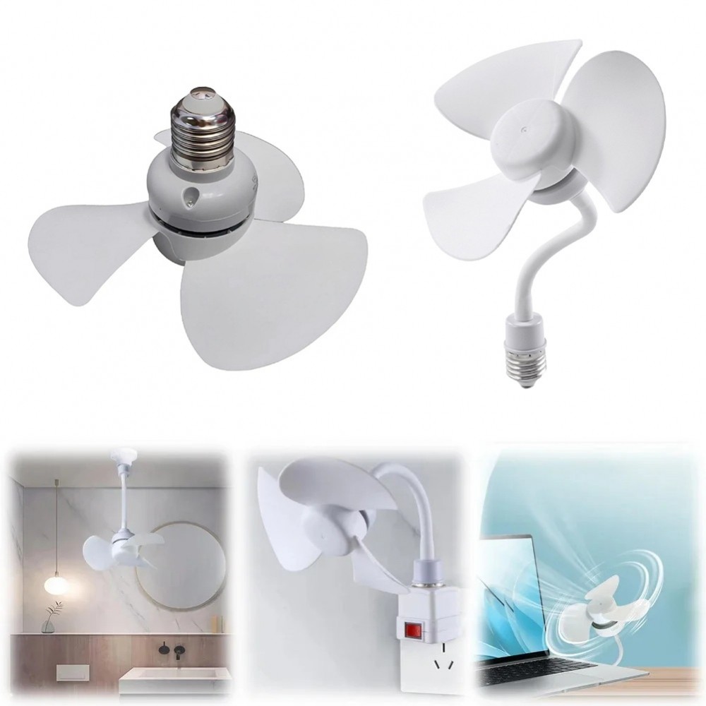 [DOLLDOLL-VN]Brushless Motor Fan 360 Degree Airflow Aerodynamic Blades Compact Ceiling Fan