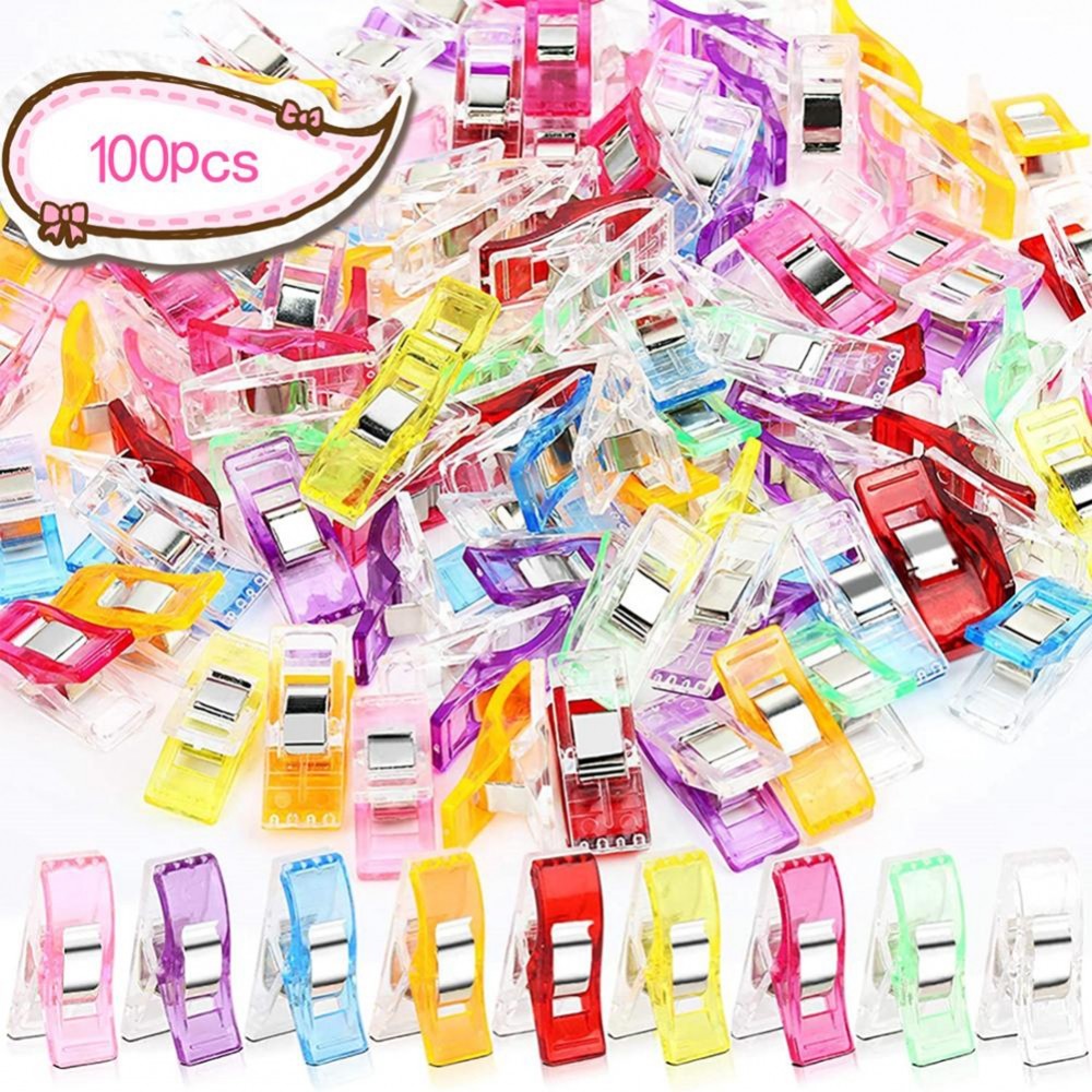 [DOLLDOLL-VN]Sewing Clips Sewing Fabric Clamps Clips Patchwork Clips Sewing Craft Clamps