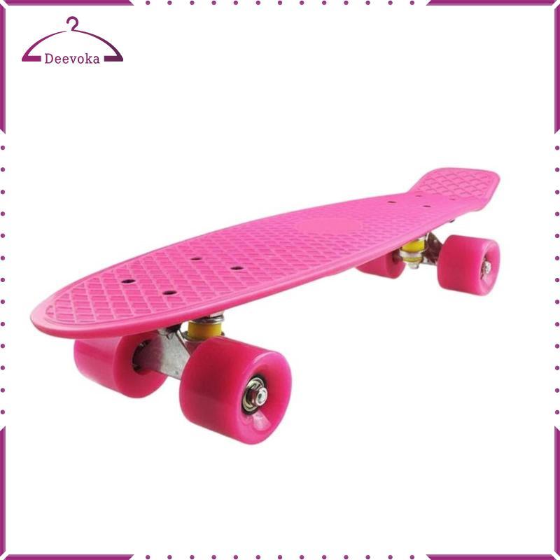 Ván Trượt Nhỏ Nhựa Nhiều Màu Sắc Mini Cruiser Nhẹ Penny Board Cho Đô Thị Đi Xe Khoảng Cách Ngắn