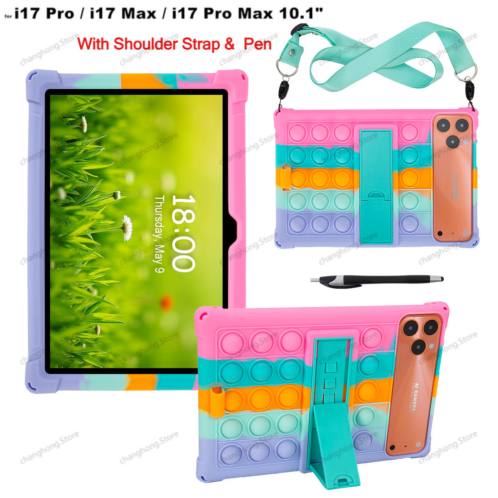 Dây đeo vai & Bút cảm ứng cho i17 Pro / i17 Max / i17 Pro Max Máy tính bảng Android 5G 10.1 Inch Vỏ 