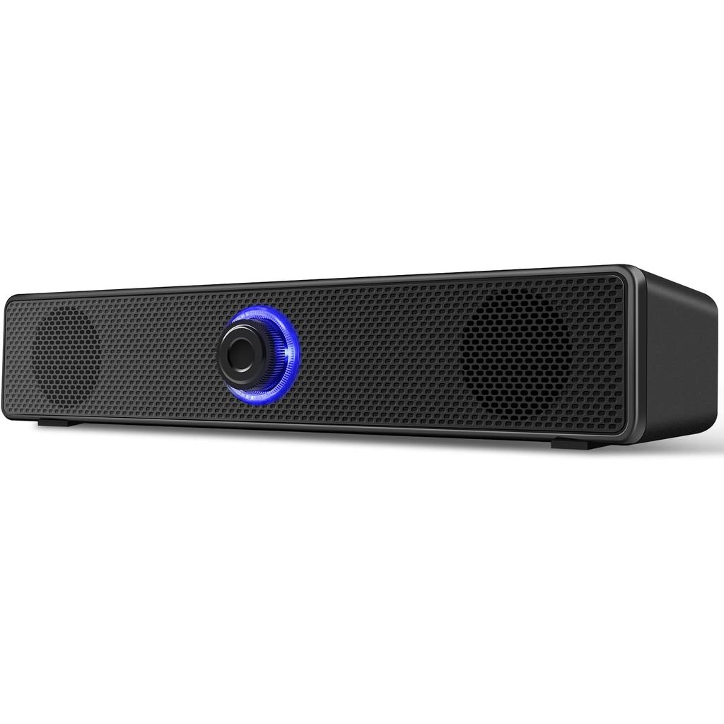 Loa máy tính, Loa PC chạy bằng USB-A Loa để bàn âm thanh nổi có dây có phích cắm âm thanh AUX 3,5 mm