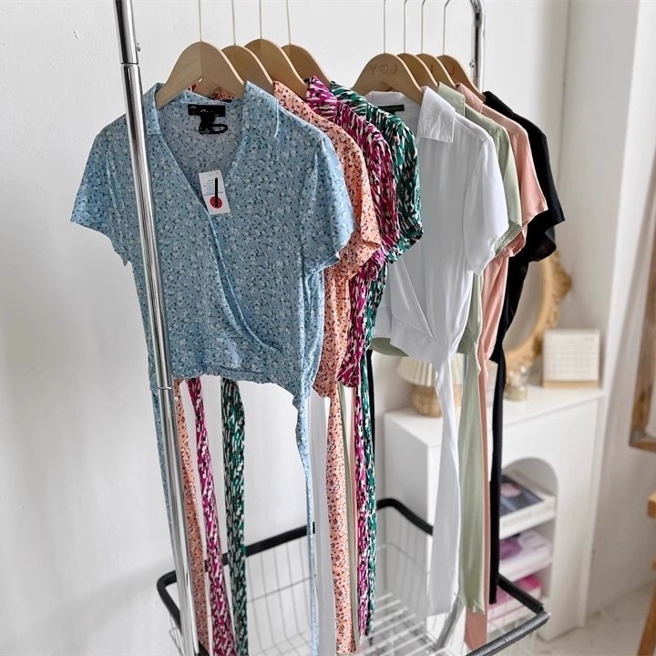 Thiết kế Sense Belt Ren-up Cool Sense Siêu thoải mái Cotton tay ngắn