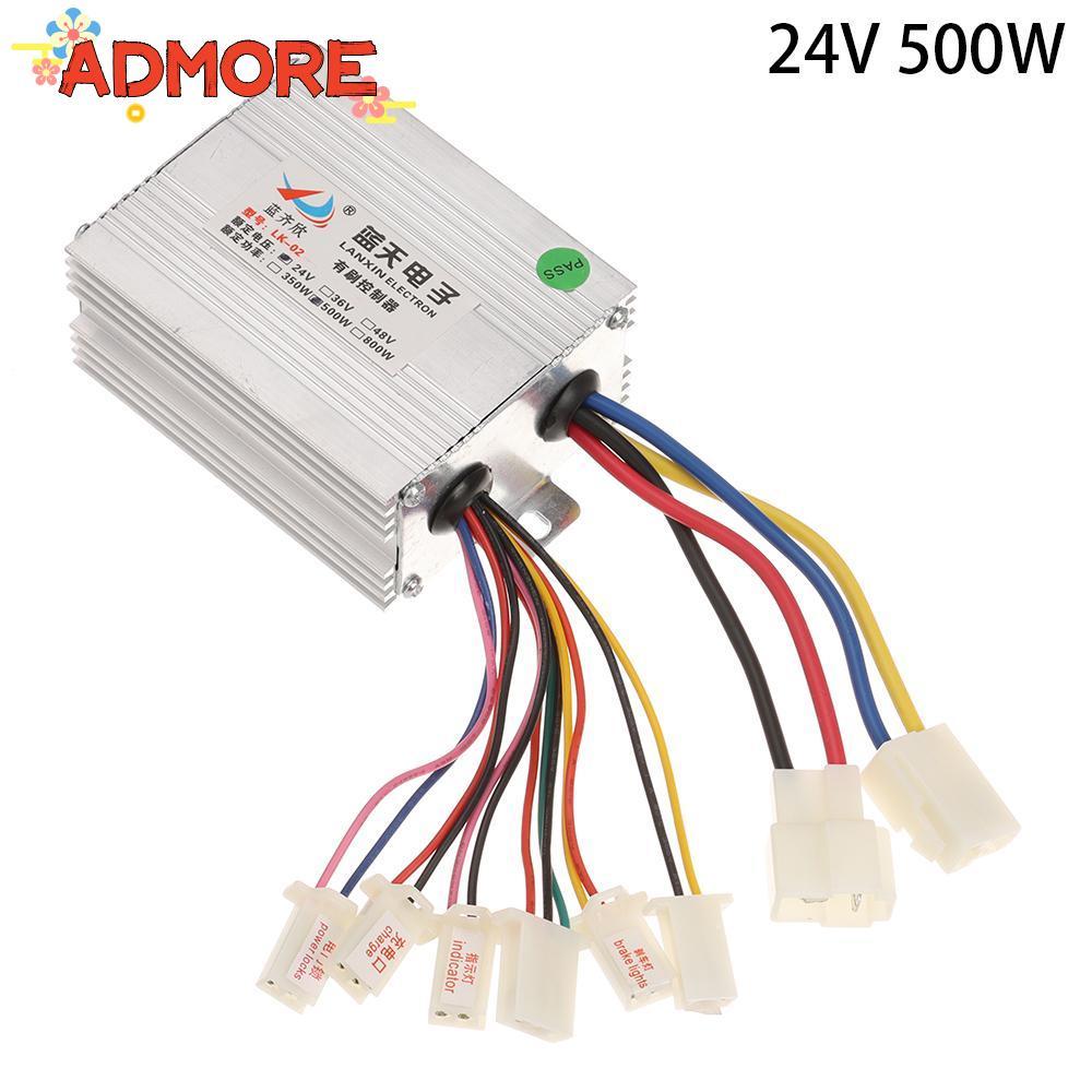 Bộ điều khiển chải ADMORE 250W / 350W / 500W / 800W Phụ kiện xe đạp điện DC