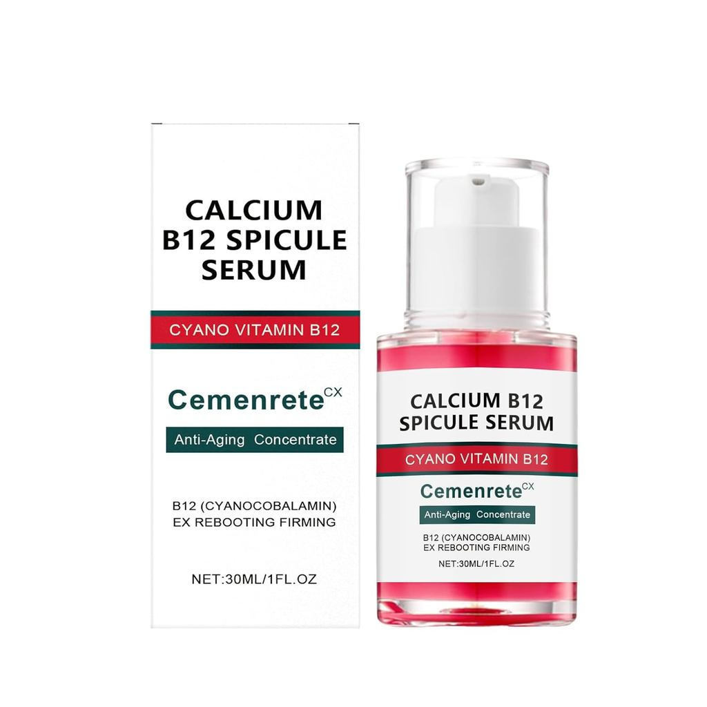 Canxi B12 Spicule Serum Cyano Vitamin B12 Cô đặc chống lão hóa Khởi động lại Tinh chất chăm sóc da m