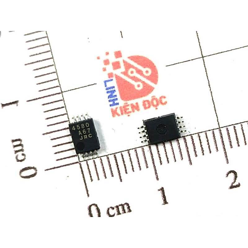 [Combo 3 chiếc ] 4580 JRC4580 NJM4580V IC Khuếch đại âm thanh kép TSSOP-8