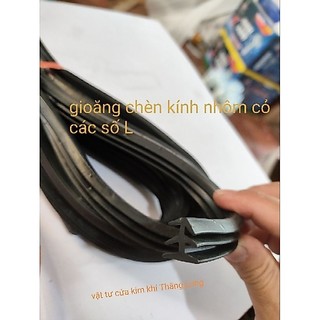 gioăng cài kính  nhôm cỏ  gioăng  bó chèn kính  các size 5mm đến số 13 mm  combo 8 lạng