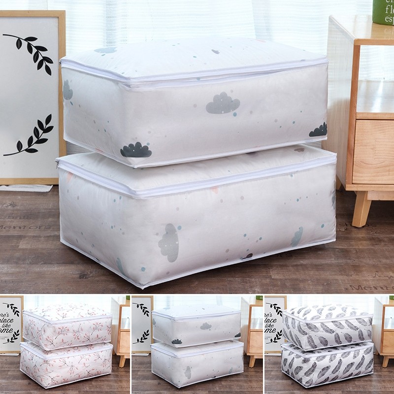 [DOLLDOLL-VN]Quilt Pillow Bag for Home Storage Keep Your Bedding Items Within Reach