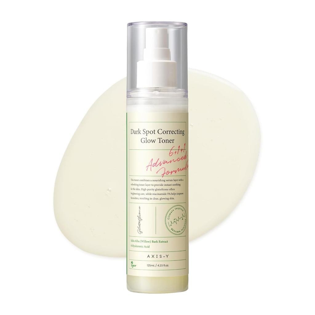 AXIS-Y Dark Spot Correcting Glow Toner – Toner dưỡng ẩm làm sáng da với 5% Niacinamide, Glutathione 