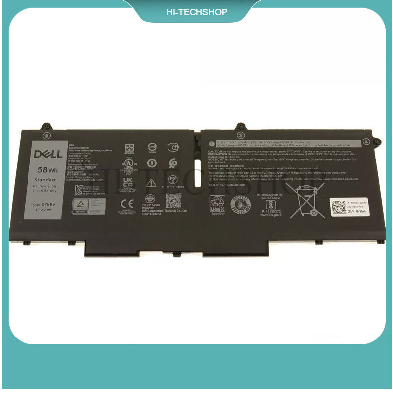 ⭐[ZIN] Pin laptop Dell Latitude 5330 5430 5530 7430 7430 7530 Precison 3570 8P81K PX0GF 07KRV M69D0 