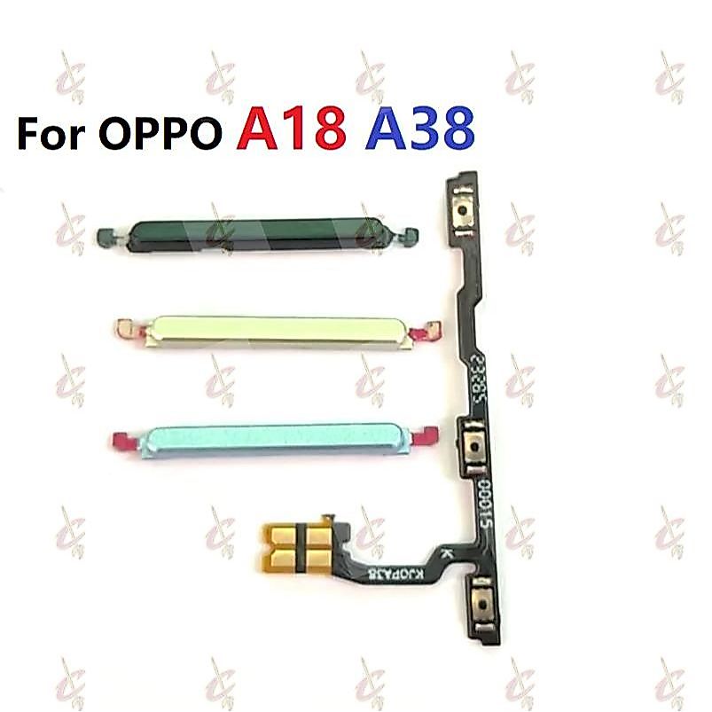 Cáp Dây Nút Nguồn âm lượng Cho OPPO A18 A38 CPH2591 CPH2579