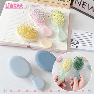 LIORA‌Lược Chăm Sóc Da Đầu, Lược Túi Khí Màu Macaron, Lược Chải Tóc Di Động Máy Mát Xa Chống Tĩnh Điện Tóc Xoăn Da Đầu Lược Massage