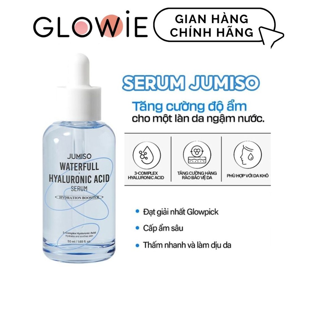 Tinh Chất Dưỡng Ẩm Jumiso Jumiso Waterfull Hyaluronic Acid Serum 50ml Dưỡng Ẩm Căng Bóng Da