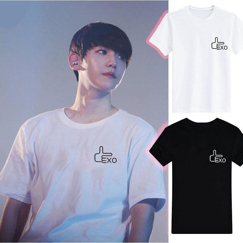 Exo Chuyến lưu diễn thứ hai Buổi hòa nhạc bên Baekhyun Baekhyun Quần áo cùng phong cách In chữ Rời N