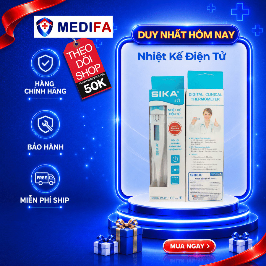 Nhiệt Kế Điện Tử Đầu Cứng Sika ECT-2A/B (MT-811)