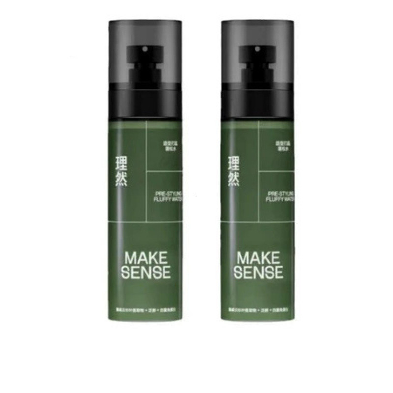 LIRAN MAKE SENSE Fluffy Water Tạo Kiểu Tóc Xịt Không Giặt Xịt Tóc Khô Đế Bùn Di Động Hàng Ngày Hình 