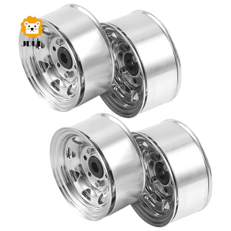 4 1.55 Kim Loại Beadlock Bánh Xe Vành Hub Cho 1 / 10 RC Xe Bánh Xích Jr 90069 D90 CC01 LC70 MST, 5