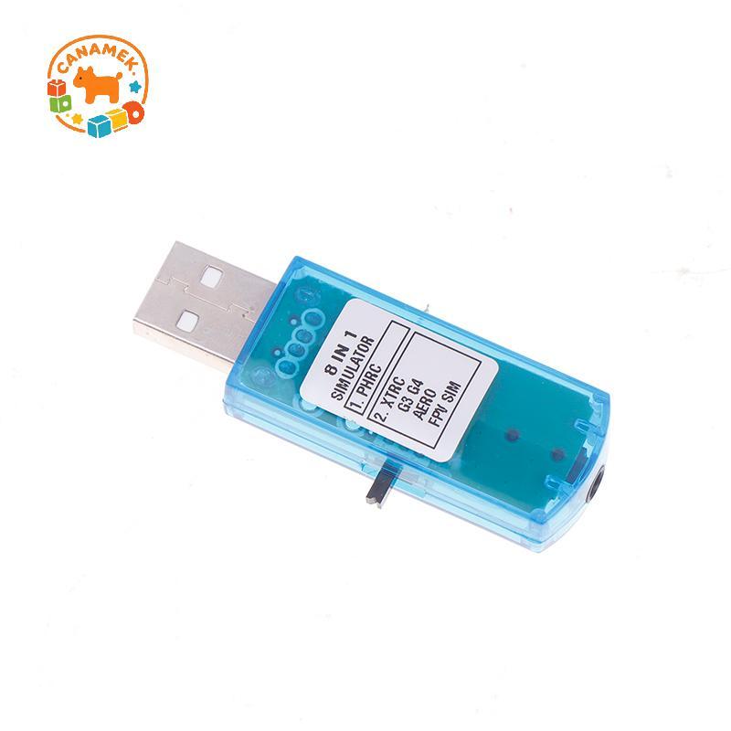 CANAMEK 8 Trong 1 USB Flight Simulatorputer Flight Simulator Cho XTR5 FMS G4 FPV Máy Bay Trực Thăng 