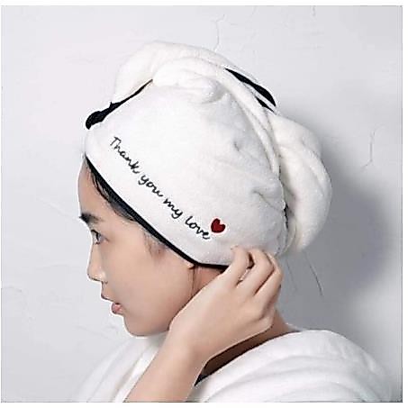 Combo 3/5 khăn trùm đầu làm khô tóc mẫu mới tiện lợi