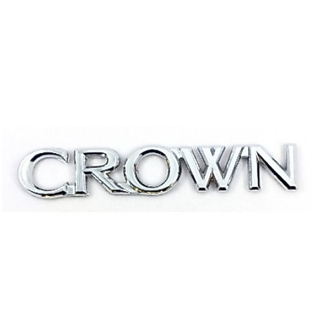 [Sỉ - Lẻ] Logo chữ nổi CROWN dùng dán phía sau xe Toyota CROWN