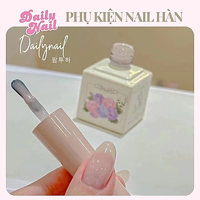 Sơn Gel Thạch sữa chua AdheRe Chai hoa - Đồ Nail Daily 💅🏻