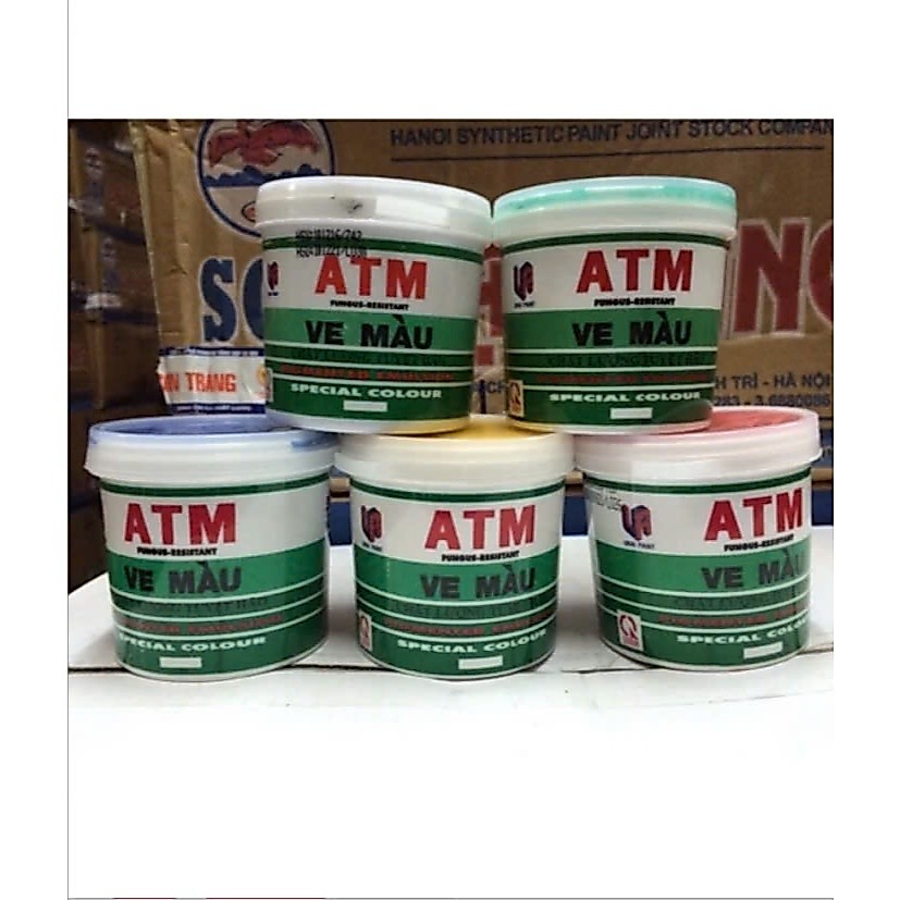 Ve Màu ATM Quét Tường,pha màu ve,dùng để pha với sơn hoặc vôi