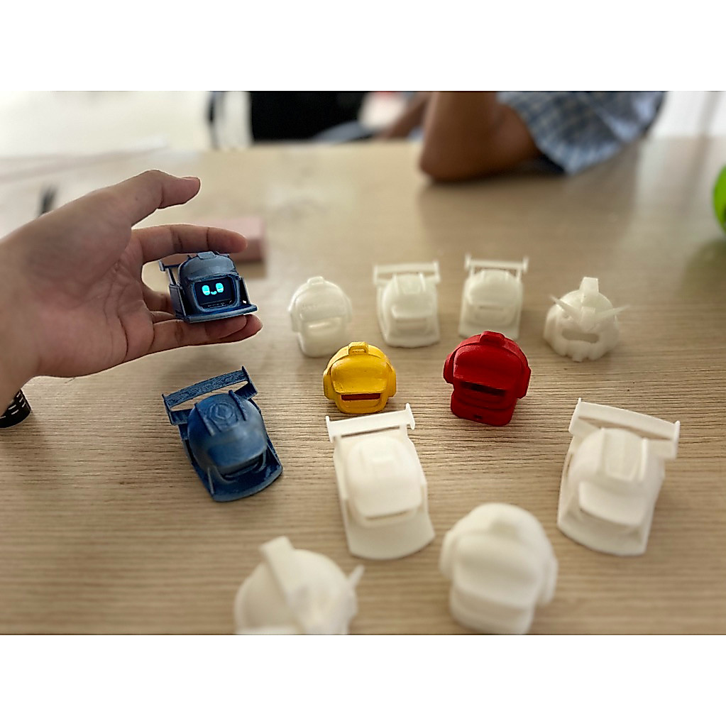 🔥 Vỏ 3D Cho Dasai Mochi & ESP32 – Gundam Head | Headphone Mochi | Liberty Walk 🔥 - Trang Trí Bàn Làm