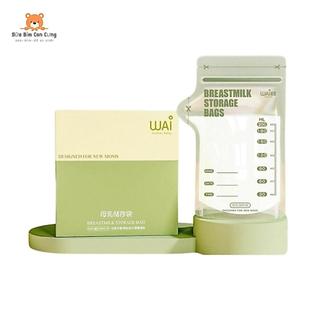 Túi trữ sữa WAI 100ml, 150ml, 200ml - hộp 30 túi
